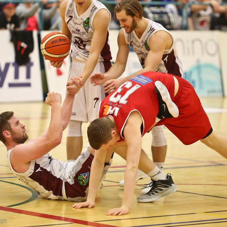 Helgi Rafn, Sigrryggur Arnar og Pétur voru að spila vel í kvöld. Hér í leik gegn Haukum fyrr í vetur. MYND: HJALTI ÁRNA