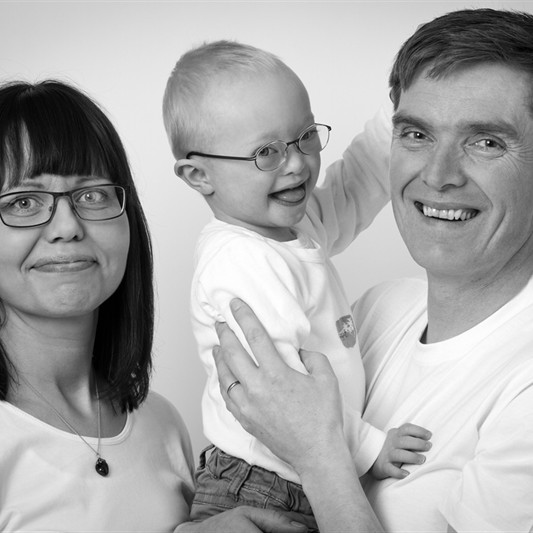 Nanna, Bjartur og Guðmundur/Mynd: Af heimasíða Hjartastyrks