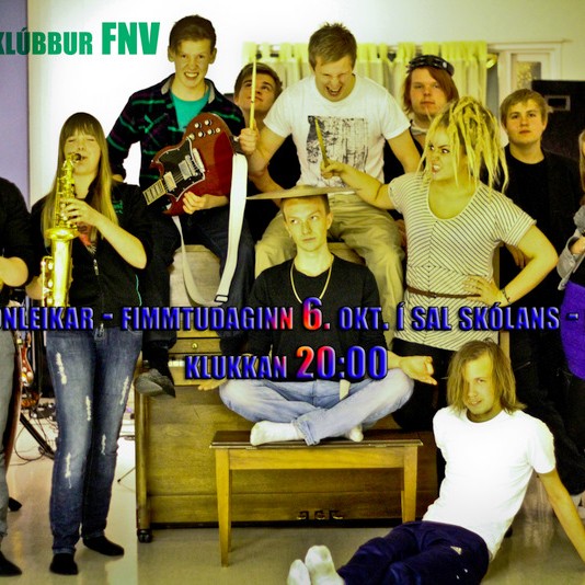 Drasltónleikar í kvöld