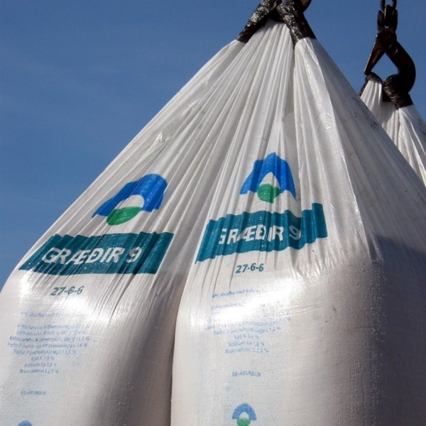 Áburður hækkar frá 1 og upp í 6,9% hjá Fóðurblöndunni