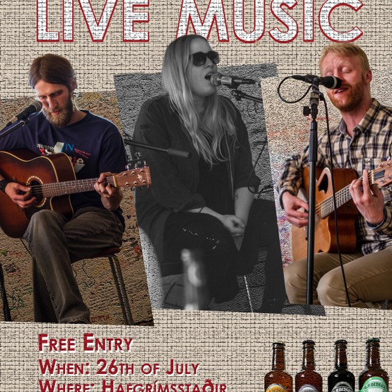 Tónlistarviðburður á Hafgrímsstöðum