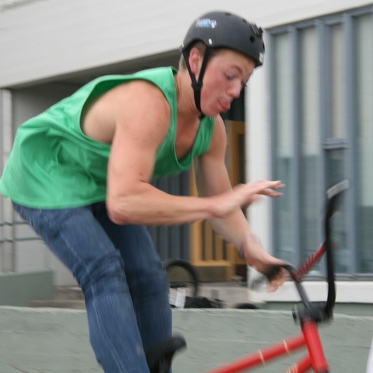 Léku listir á BMX-hjólum - Myndir