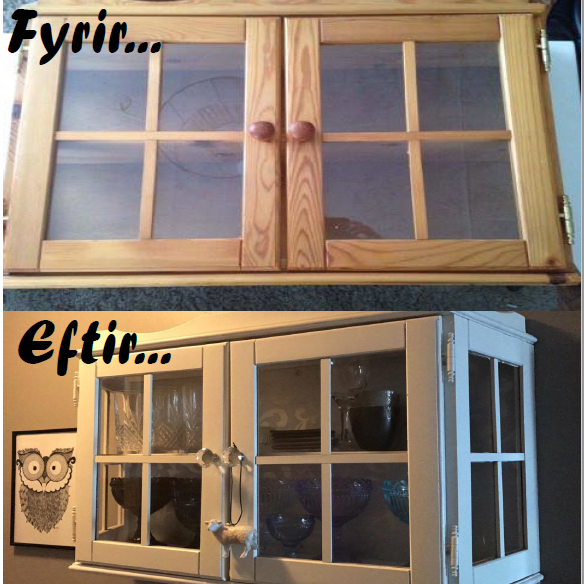 Veggskápur fær nýtt útlit!