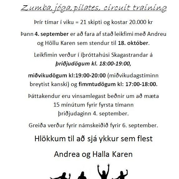 Leikfimi á Skagaströnd