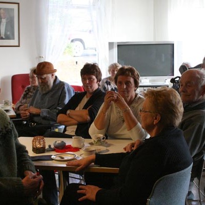 Líf og fjör á kaffistofunni af tilefni Betri stofunnar