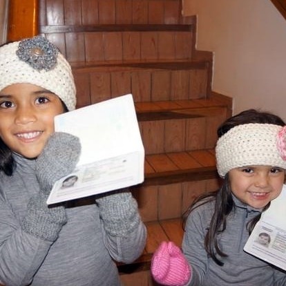 Við erum komin heim!