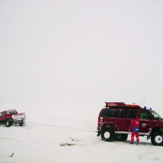 Umferðaróhöpp í óveðri