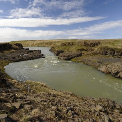 Laxinn genginn í Blöndu