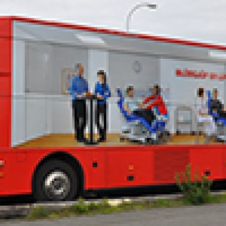 Blóðbankabíllinn á Sauðárkróki og Blönduósi