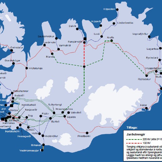 Landeigendur nyrðra hafna stóriðjulínu og leggja fram nýjar hugmyndir