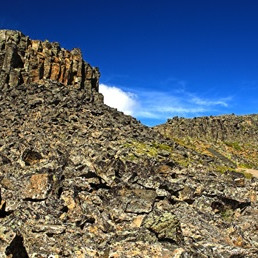 Borgarvirki. Mynd: Húnaþing vestra.