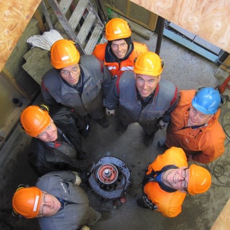 Borhola SK-32 í Hrollleifsdal virkjuð