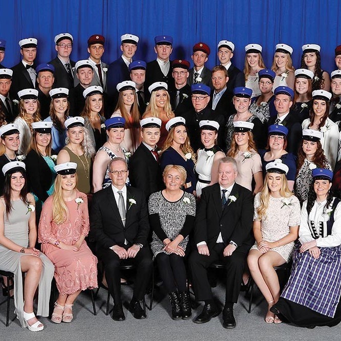 Frá brautskráningu nemenda Fjölbrautaskóla Norðurlands vestra 2016. Mynd/Hinir sömu.