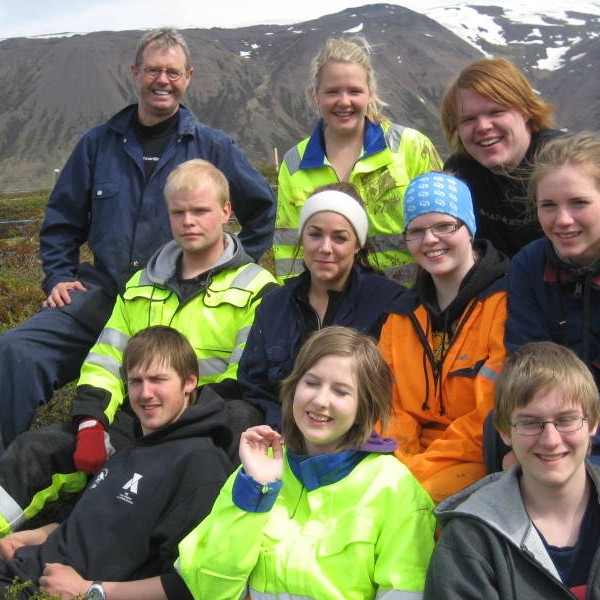 Gróðursett í Brimnesskóga