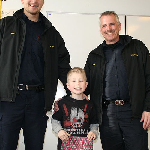 Sindri Már vinnur í Eldvarnagetraun