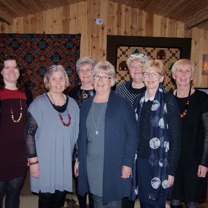 Opnun Bútasaumssýningar í Kakalaskála - myndir