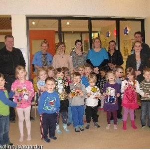 Dagur leikskólans víða haldinn hátíðlegur