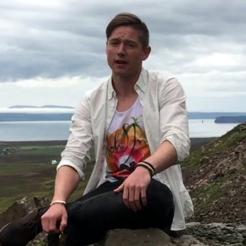 Daníel Þórarinsson. Skjáskot af myndbandi.