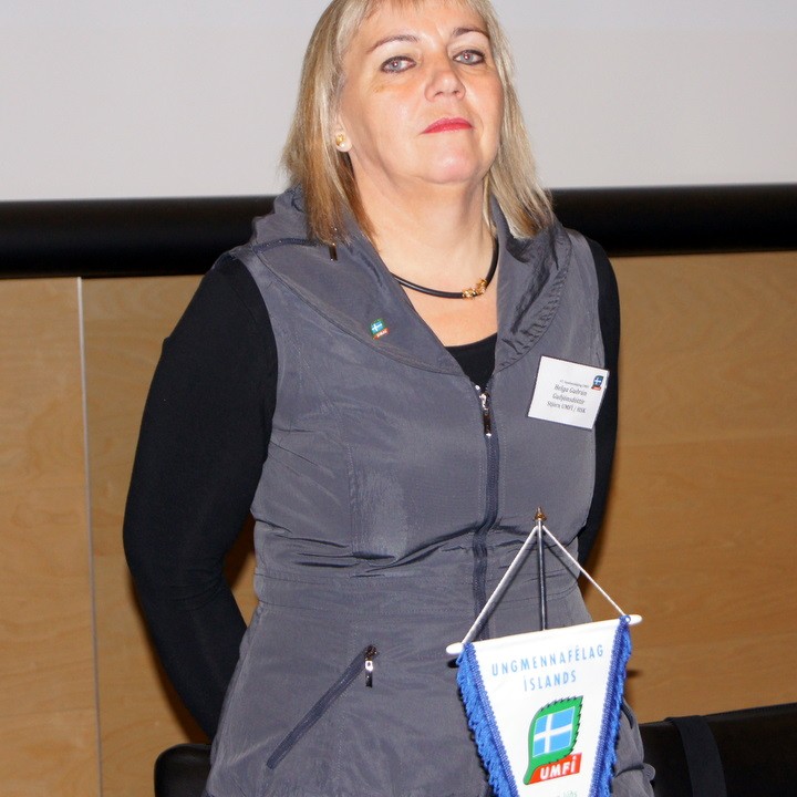 Helga Guðrún Guðjónsdóttir endurkjörin formaður UMFÍ