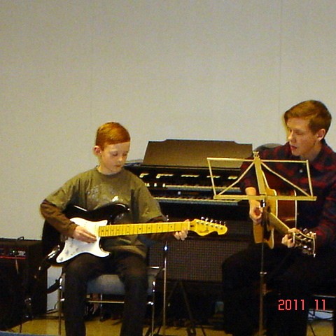 Myndir frá tónfundum