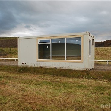 Framkvæmdir á vellinum hjá Neista