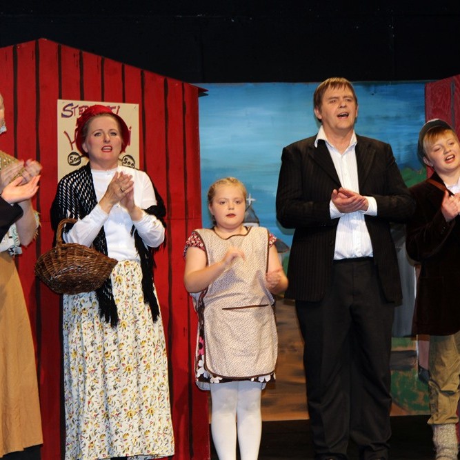 Mikil stemning á frumsýningu