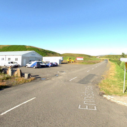 Ennisbraut á Blönduósi. Mynd af Já.is.