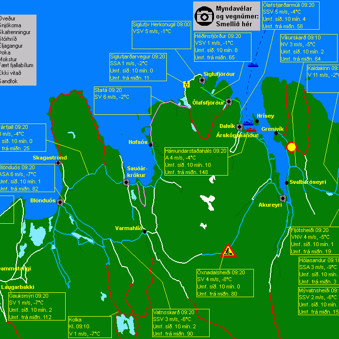 Þæfingur og snjóþekja