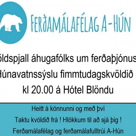 Kvöldspjall Ferðamálafélags A-Húnavatnssýslu