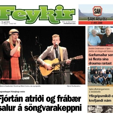 Feykir í páskafríi í dymbilvikunni