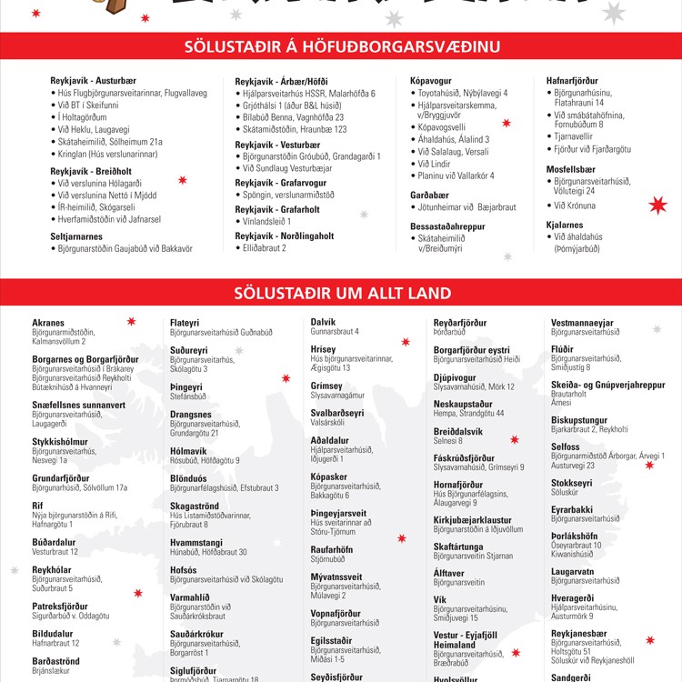 Flugeldamarkaðir Björgunarsveitanna í Húnavatnssýslum
