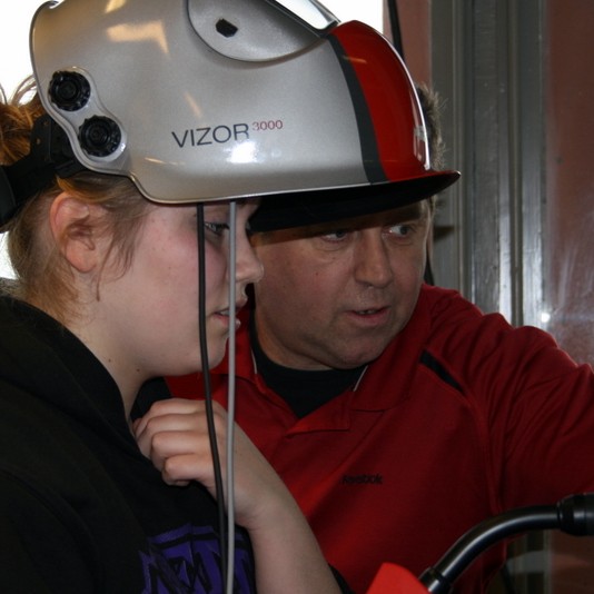 Suðuhermar í FNV vöktu athygli