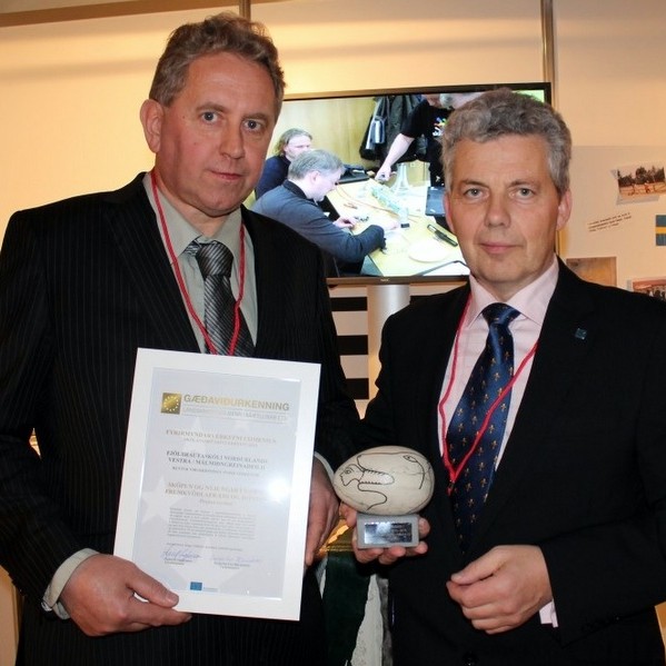 Hátæknisetur FNV á Sauðárkróki vinnur samevrópsk verðlaun