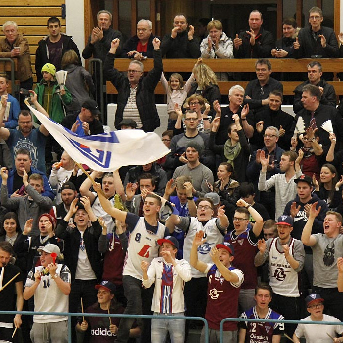 Stemningin í Síkinu var frábær þangað til þrjár mínútur voru eftir. MYND: ÓAB