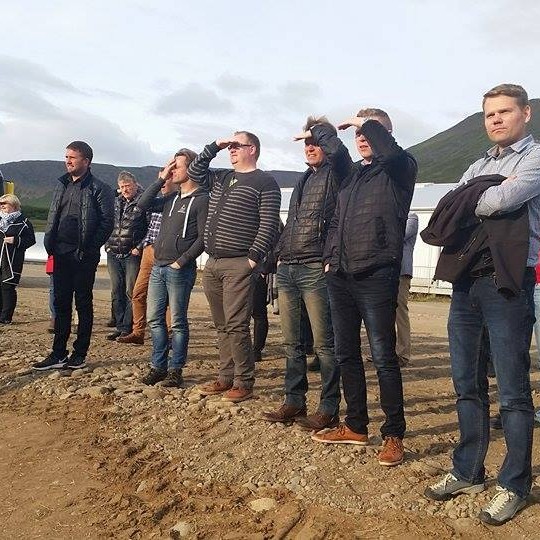 Á Hólum sl. þriðjudag.