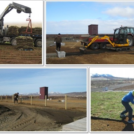 Endurbætur á skotsvæði Markviss