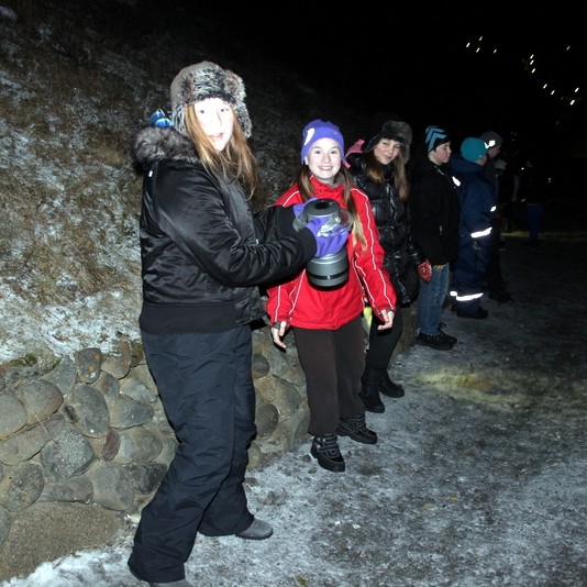 Friðargangan farin í morgun - Myndband