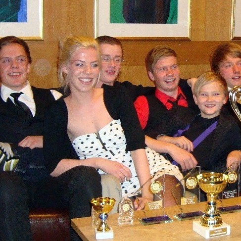 Frjálsíþróttafólk fagnar frábærum árangri