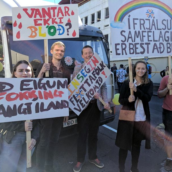 Katrín Sigríður Júlíu Steingrímsdóttir, Geir Finnsson, Gylfi Ólafsson, Sigríður María Egilsdóttir og Arnar Snær Ágústsson, meðlimir í Uppreisn. Mynd aðsend.