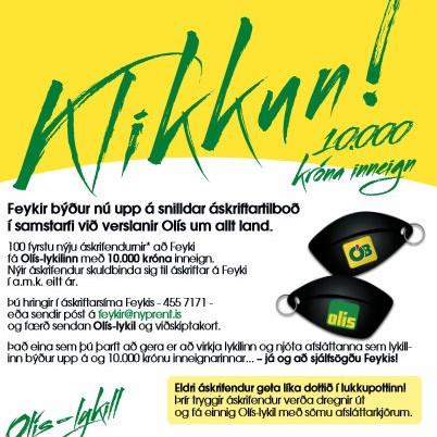 Klikkað áskriftartilboð