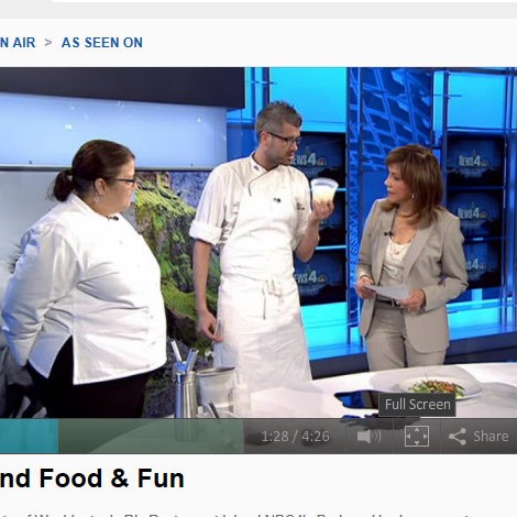 Þráinn Freyr á NBC