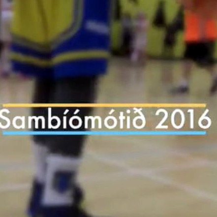 Kröftugir körfuboltakrakkar frá Tindastóli í Sambíómótinu