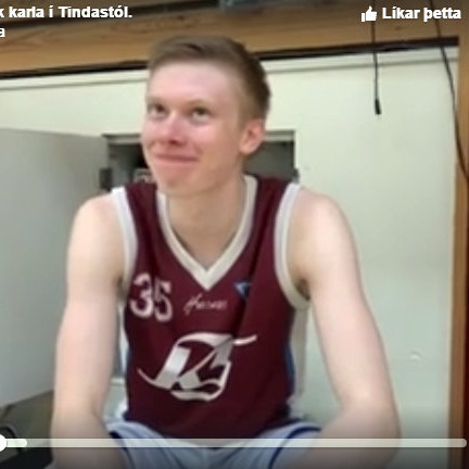 Skjámynd af vídeói Tindastóls TV