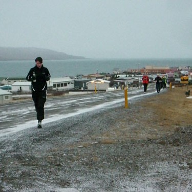 Gamlárshlaup frá Hvammstanga til Laugabakka