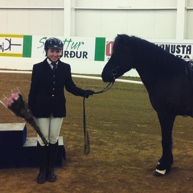 Hanna Rún og Hlýr glæsilegasta par mótsins