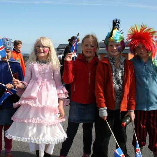 Gleðiganga Árskóla í dag