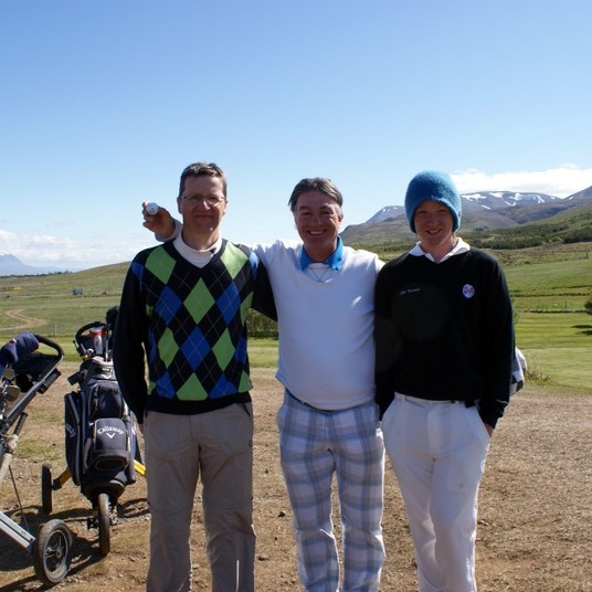 Þórir fór holu í höggi á Hlíðarenda