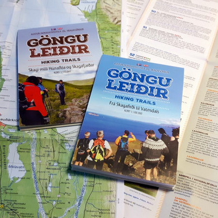 Nýju göngukortin. Mynd: Skagafjordur.is