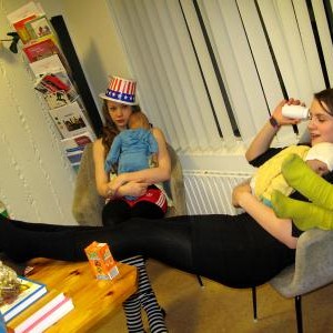 „Hugsað um börn“ á grímuballi Grunnskólans austan Vatna