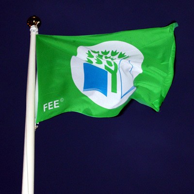 Grænfáni blaktir hjá Grunnskóla Húnaþings vestra